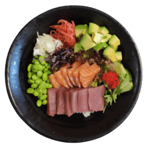 3C. Mixed Sashimi Bowl